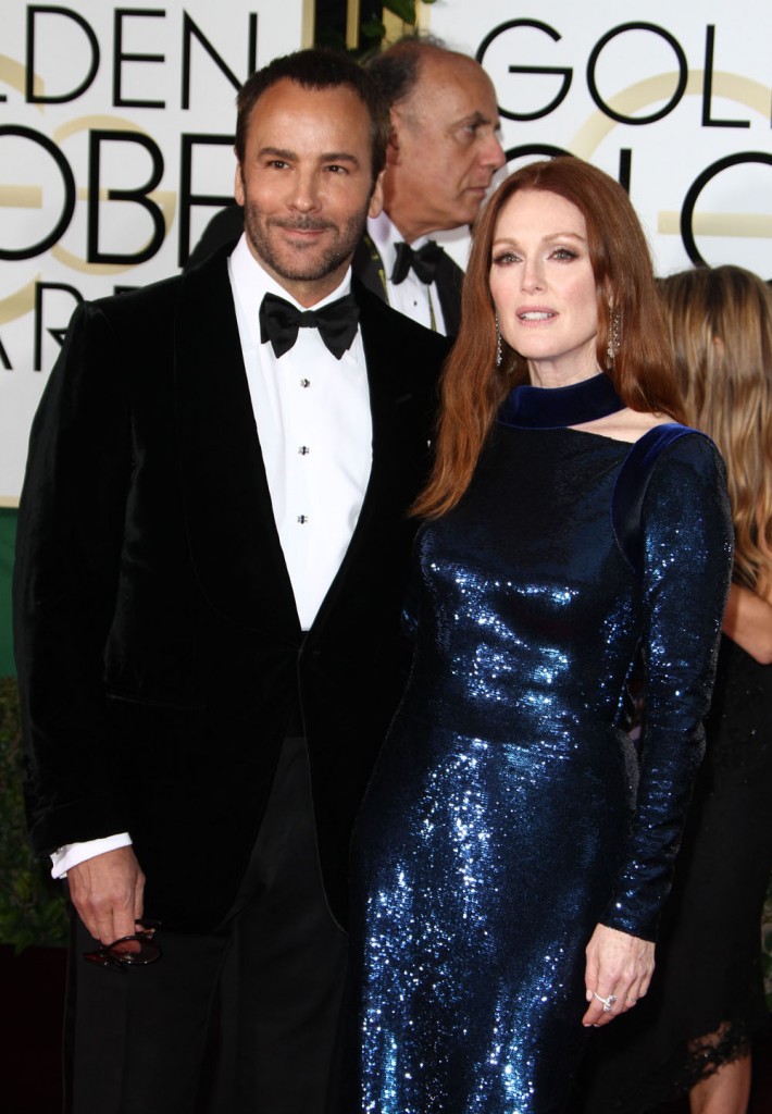 Julianne Moore at The 73rd Golden Globe Awards in LA