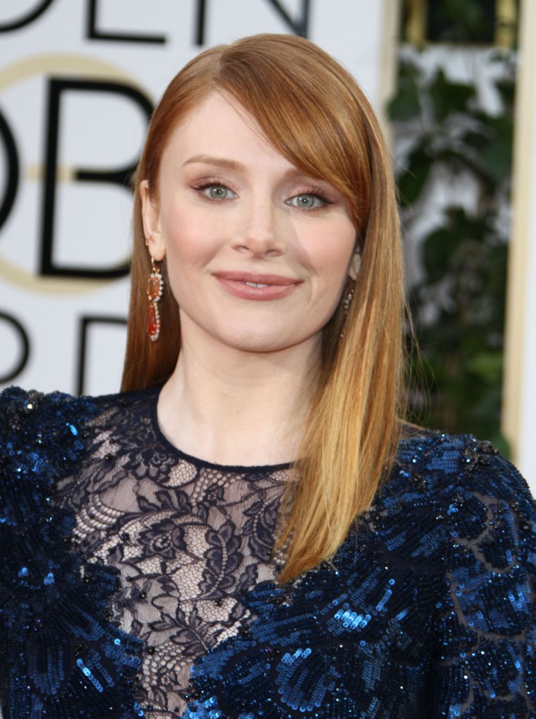 Bryce Dallas Howard at The 73rd Golden Globe Awards in LA