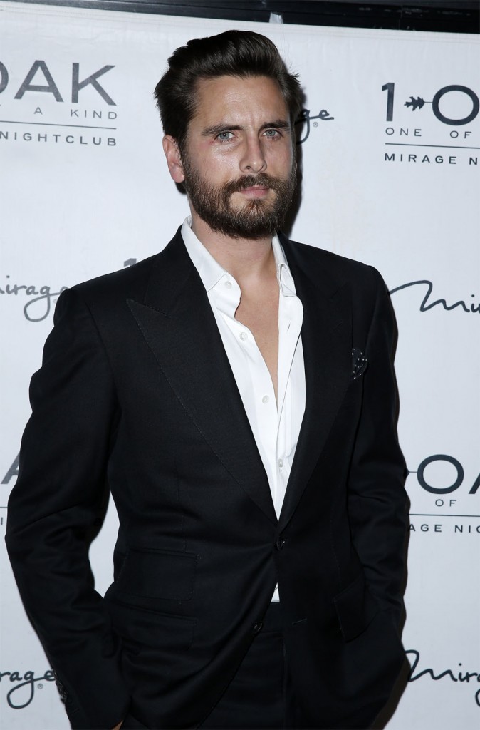 Scott Disick New Years Eve at 1 Oak