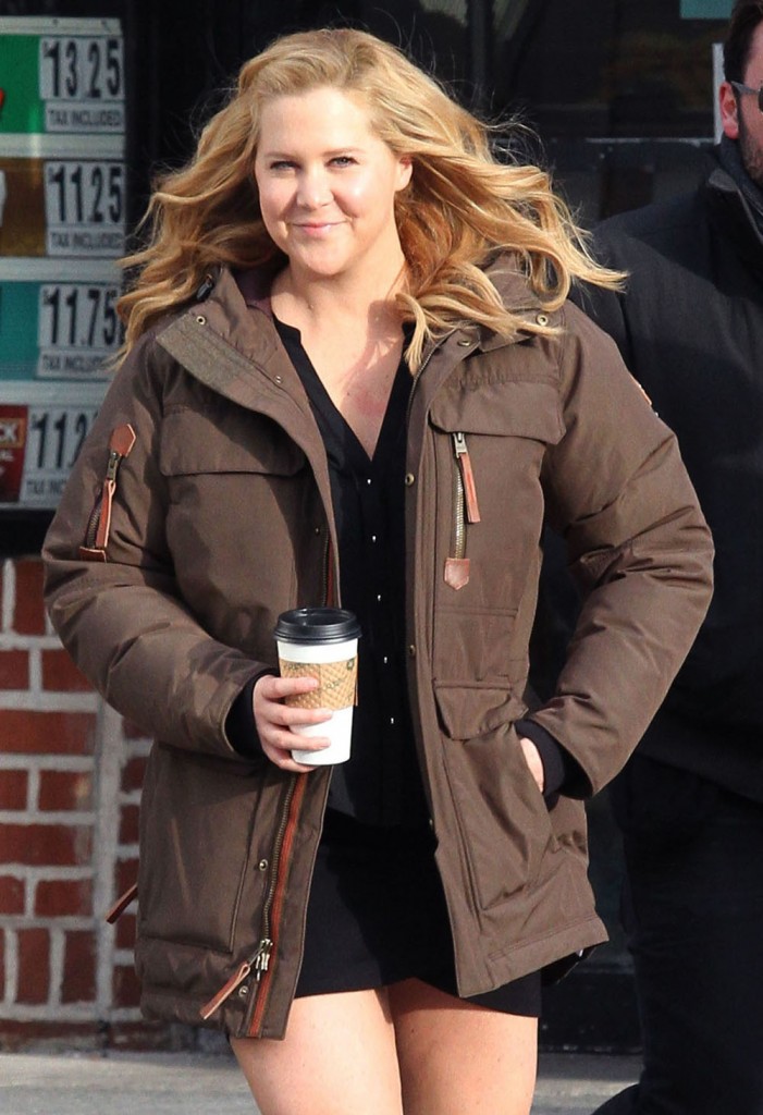 Stars Filming 'Inside Amy Schumer' In NYC
