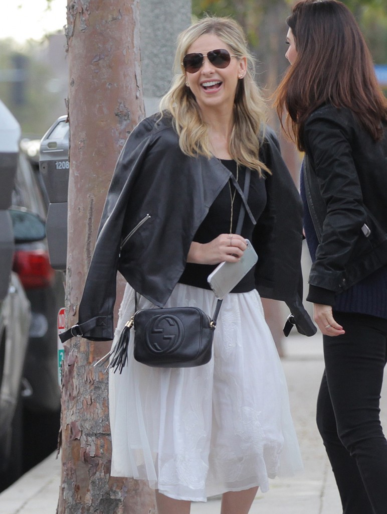 Sarah Michelle Gellar Out And About In Santa Monica
