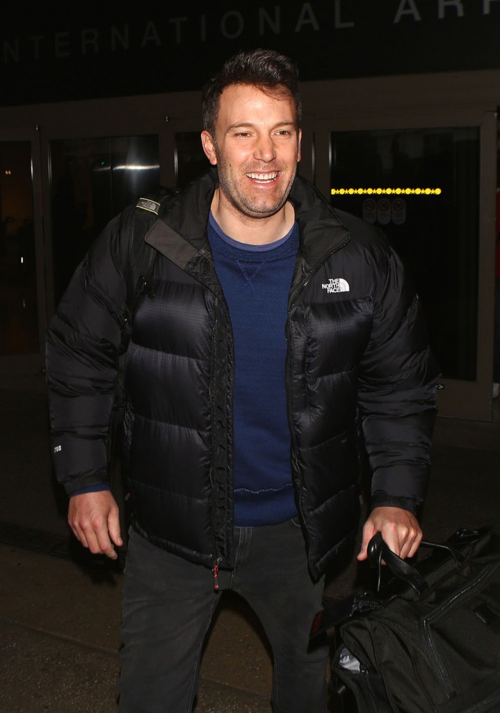 Ben Affleck seen making his way through LAX