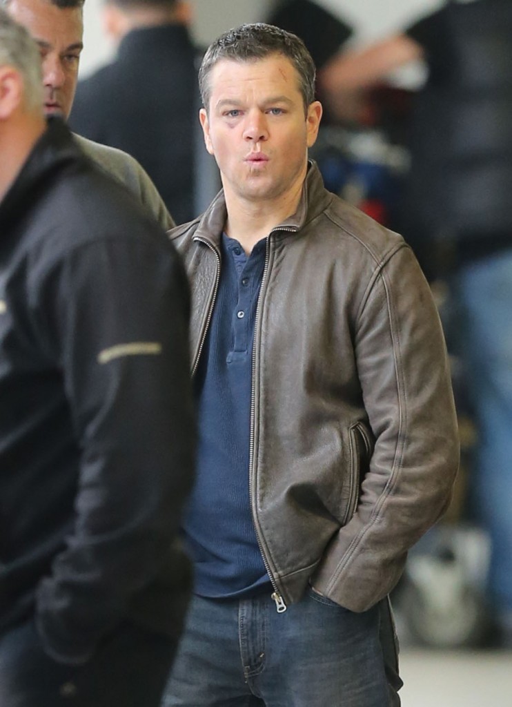 Matt Damon Films The Fifth Jason Bourne Film In London