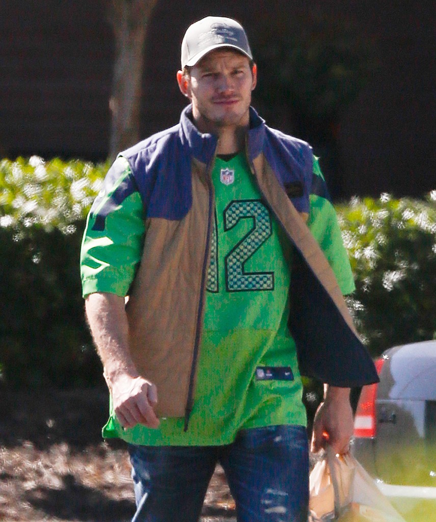 Exclusive... Chris Pratt Grabbing Groceries