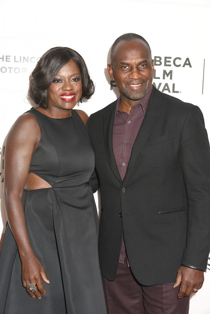 Viola Davis and husband Julius Tennon attend the world premiere of Custody at the Tribeca Film Festival