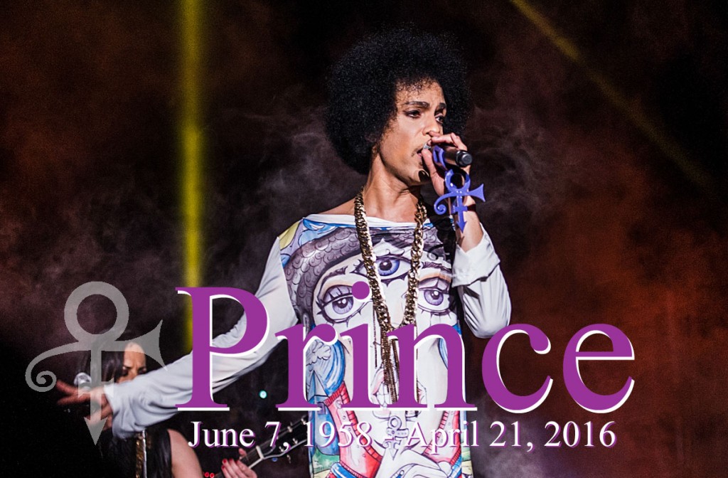 Prince live in Birmingham in 2014