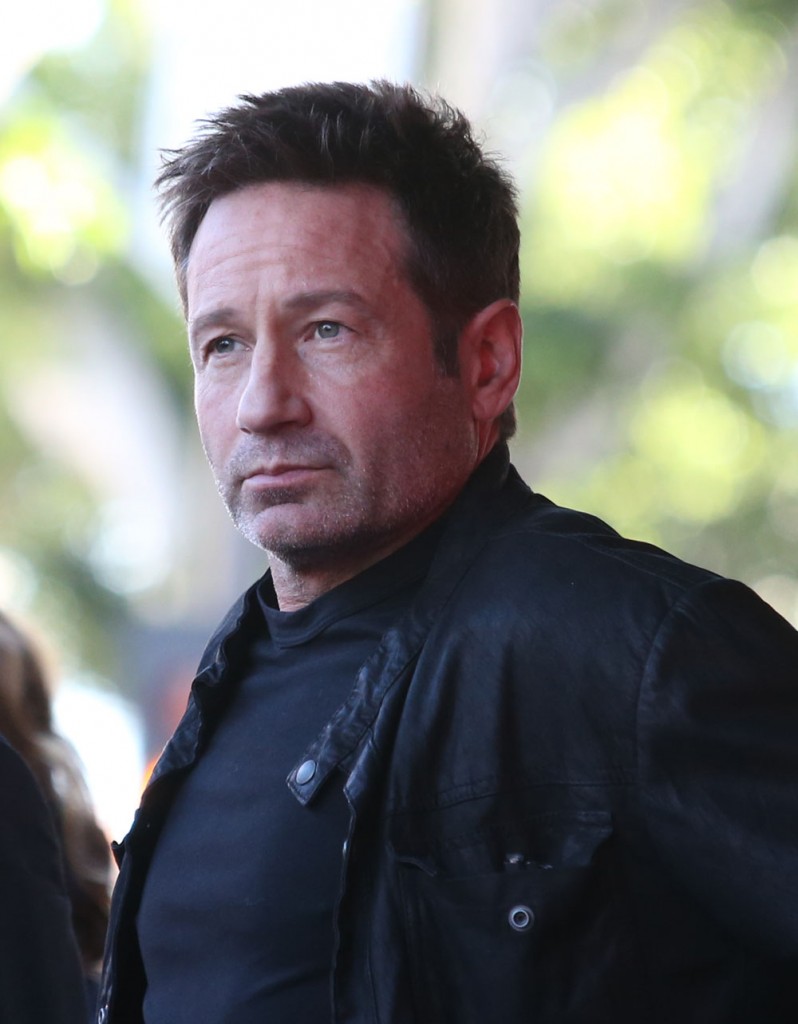 David Duchovny Honored With Star On The Hollywood Walk Of Fame