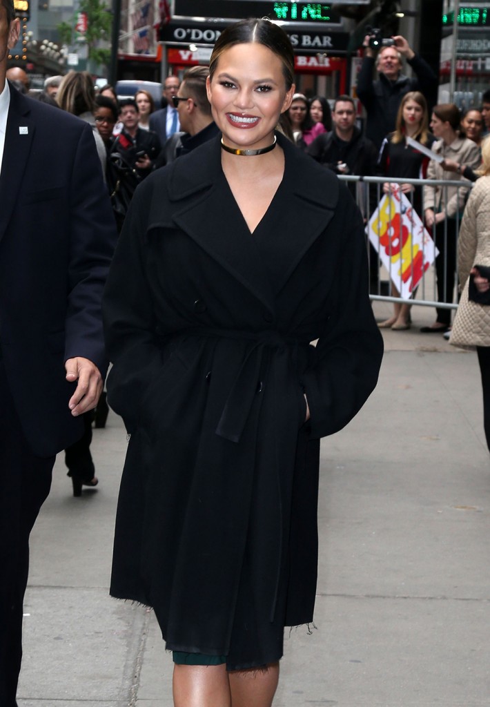 Celebrities At 'Good Morning America'