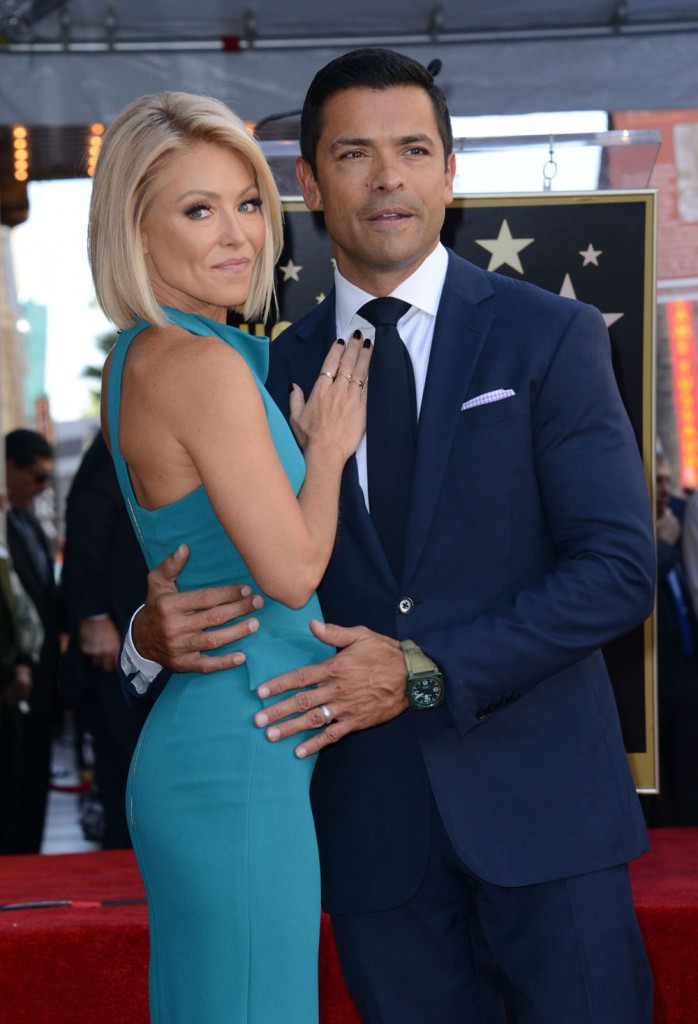 Kelly Ripa Honored With Star On The Hollywood Walk Of Fame