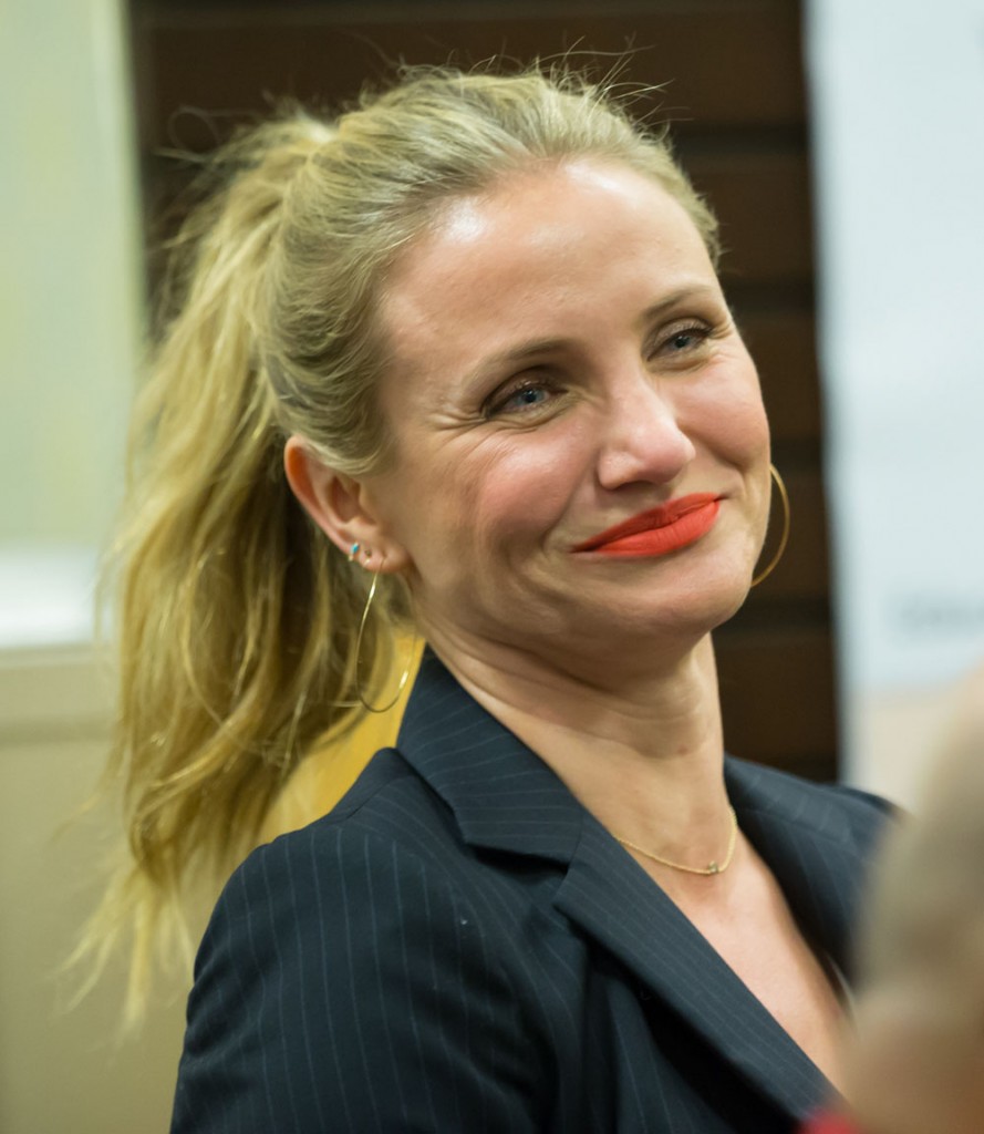 Cameron Diaz signs copies of her new book