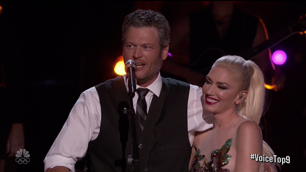 Blake Shelton and Gwen Stefani's performance on Season 10 'The Voice' on NBC