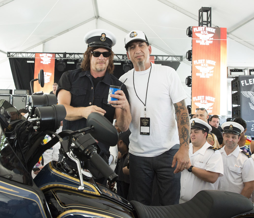 Norman Reedus at a Sailor Jerry Spiced Rum event during Fleet Week