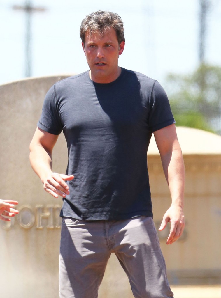 Exclusive... Ben Affleck Scouts Filming Locations In Los Angeles