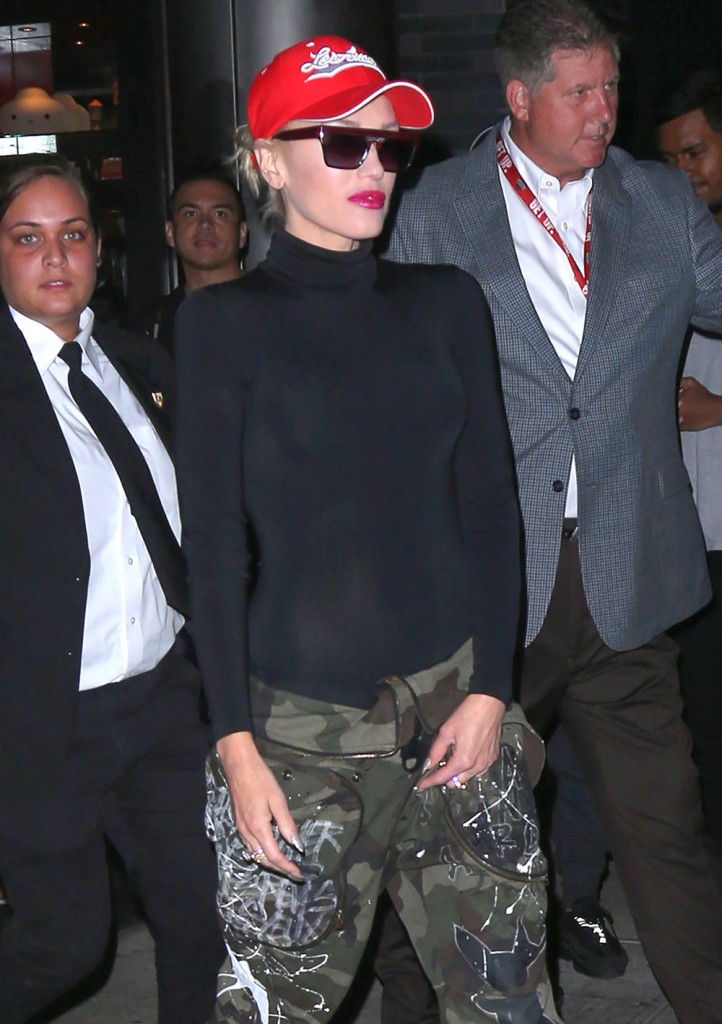 Gwen Stefani Leaves A Samsung Event In NYC