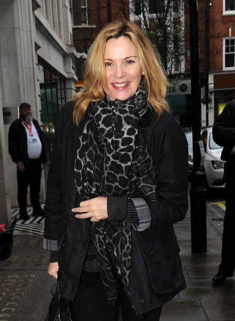 Kim Cattrall sighting at BBC Radio 2