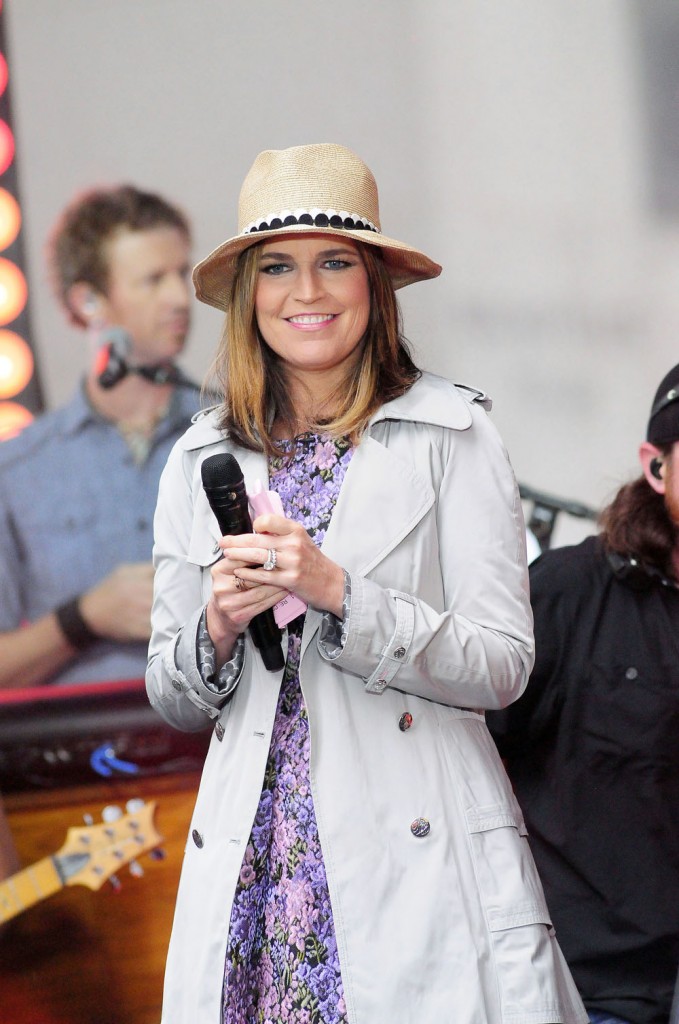 Luke Bryan performs at the 'Today' show plaza