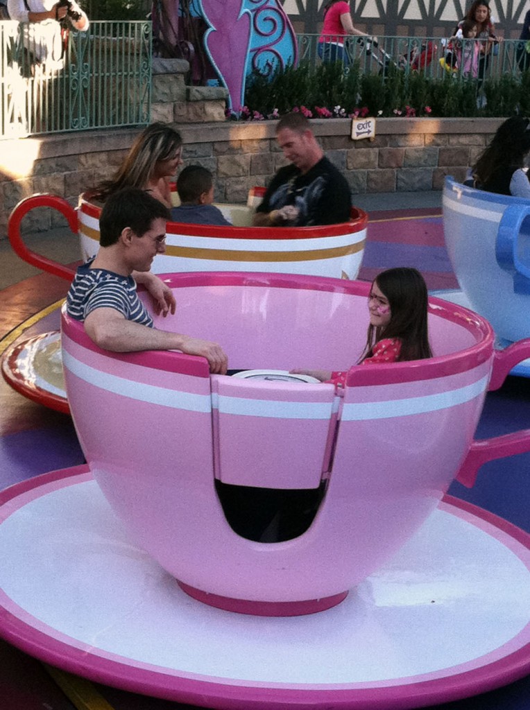 Tom Cruise and daughter Suri Cruise