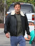 Ben Afleck Attends Church With His Children In Pacific Palisades