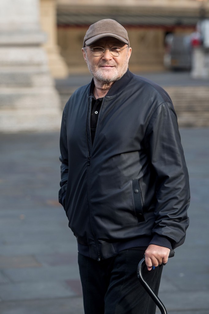 Phil Collins attends photocall outside the Royal Albert Hall