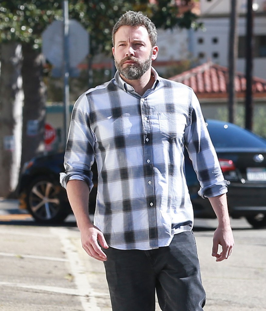 Ben Affleck & Jennifer Garner At Church In LA