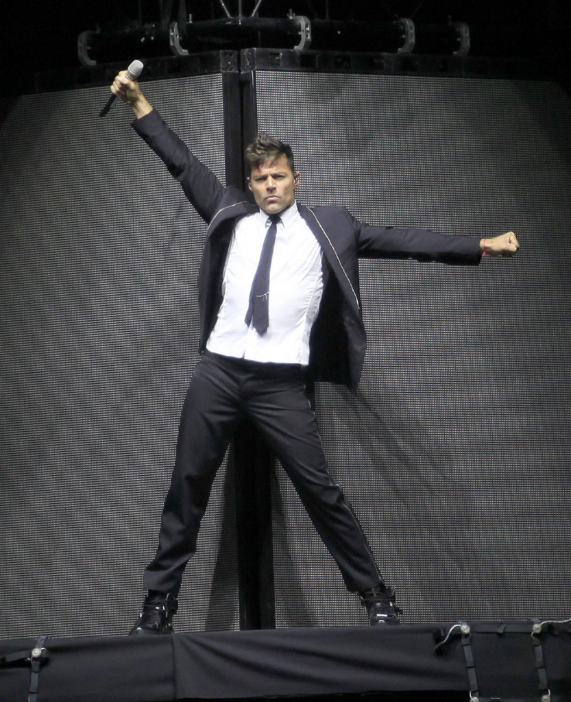 Ricky Martin Concert In Malaga