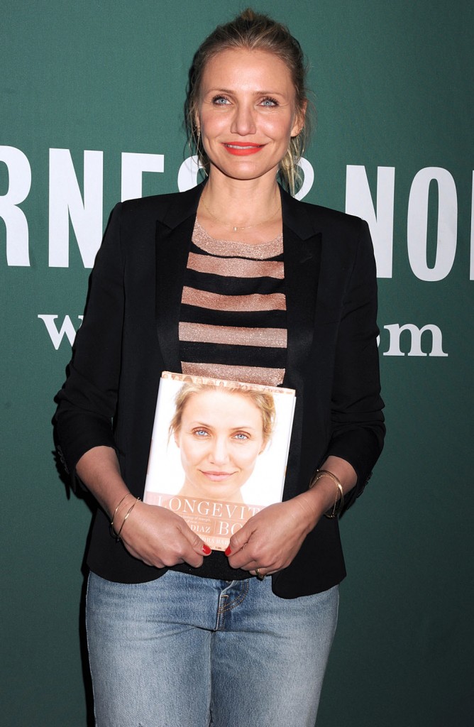 Cameron Diaz Book Signing In NYC