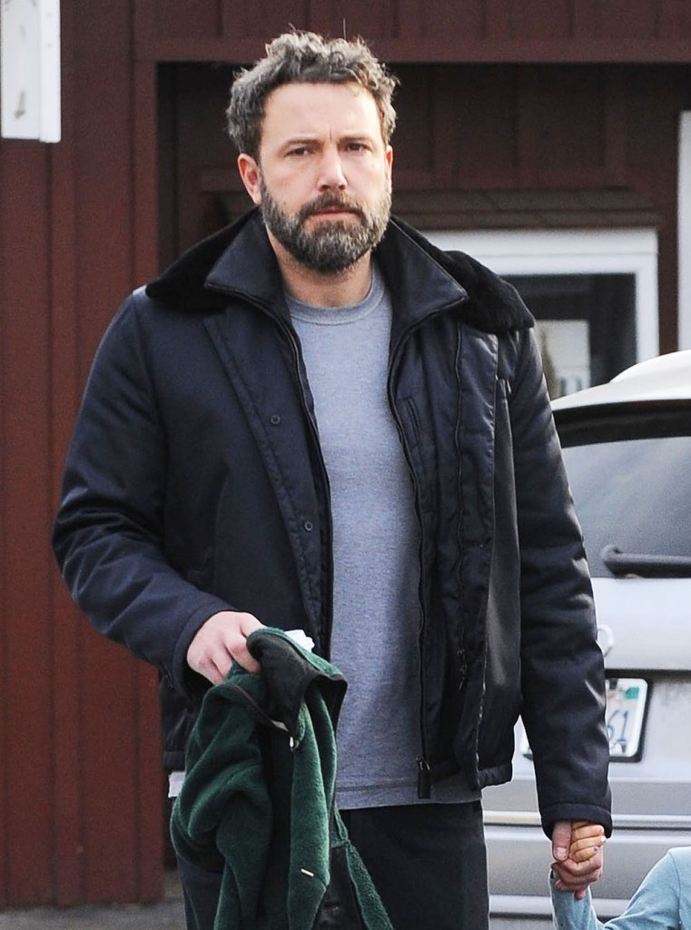 Ben Affleck Takes His Son To Breakfast