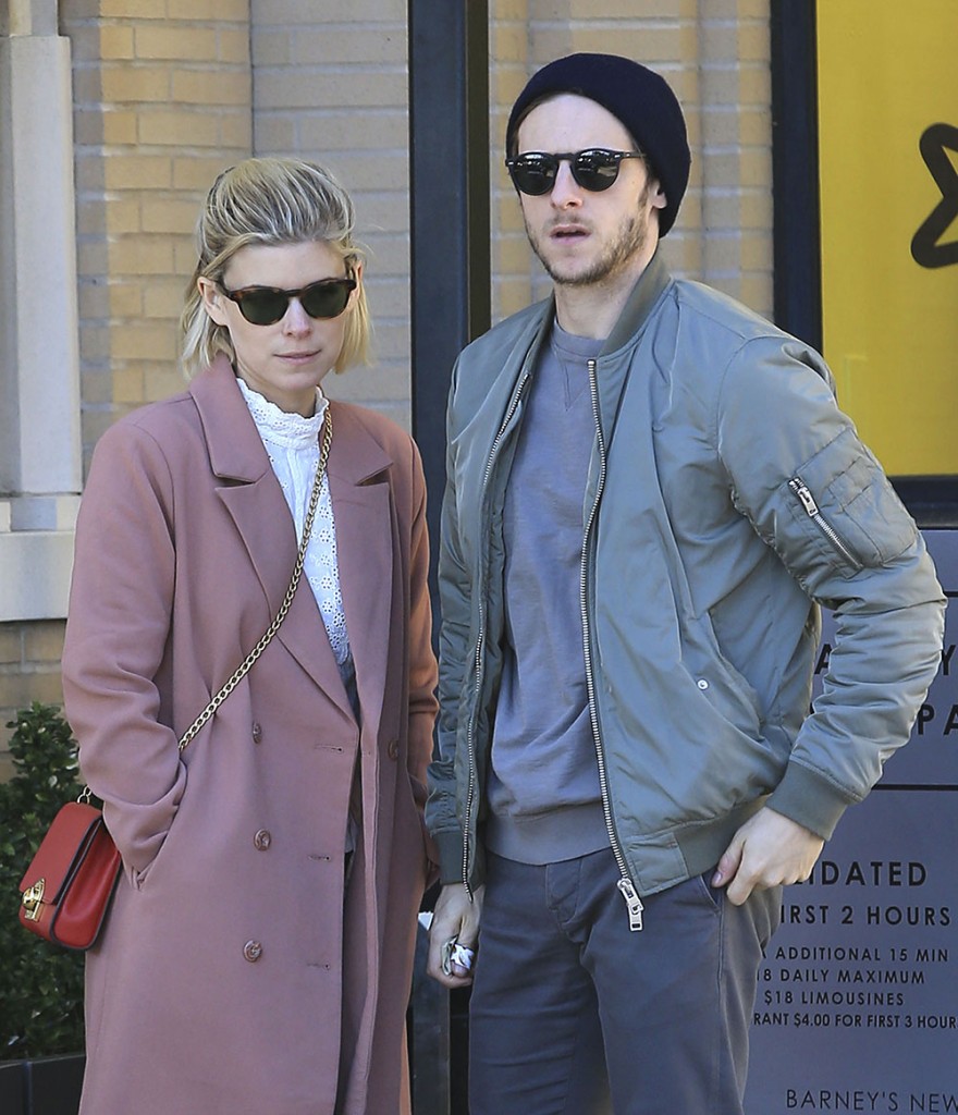 Kate Mara And Jamie Bell Shop At Barneys New York In Beverly Hills