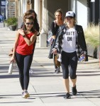 Hilary Duff Leaving A Pilates Class In Studio City