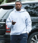 Kanye West Stops By His Office In Calabasas