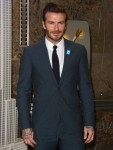 David Beckham at The Empire State Building