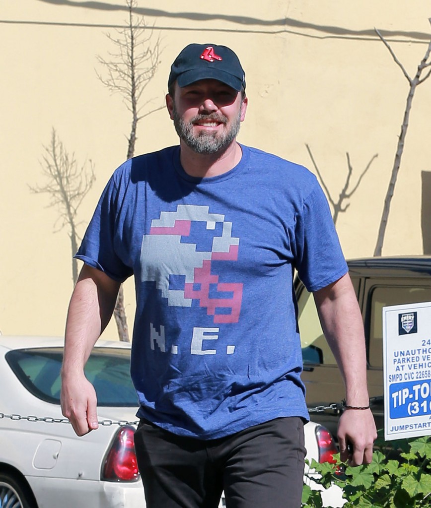 Ben Affleck Takes His Daughter To Karate