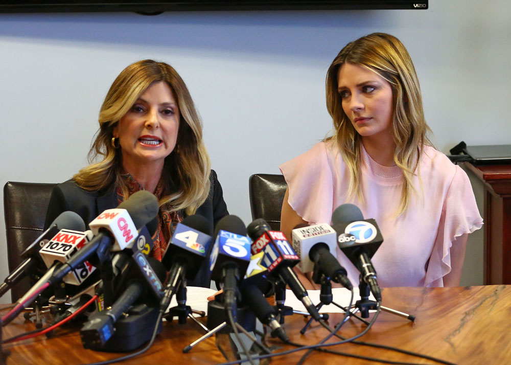 Mischa Barton Press Conference About Her Being A Victim Of Revenge Porn