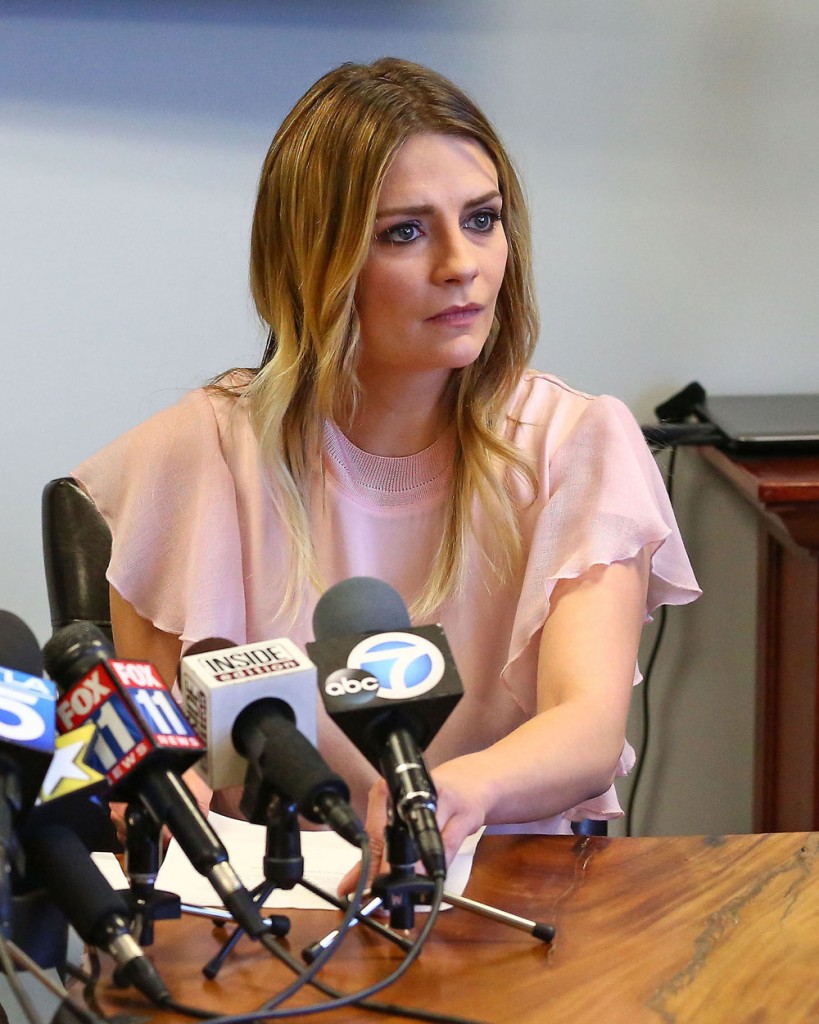 Mischa Barton Press Conference About Her Being A Victim Of Revenge Porn