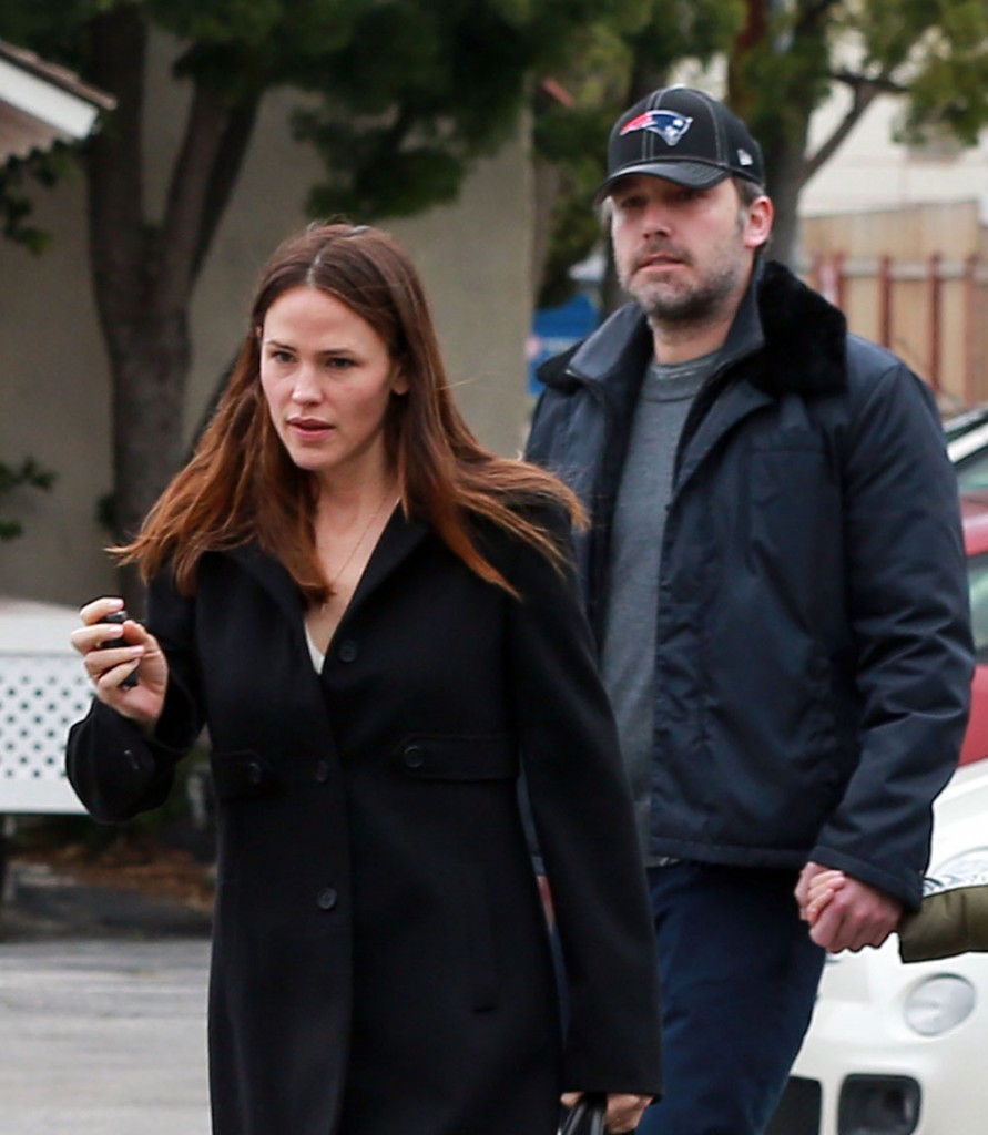 Jennifer Garner & Ben Affleck Go To Church And Karate With Their Kids