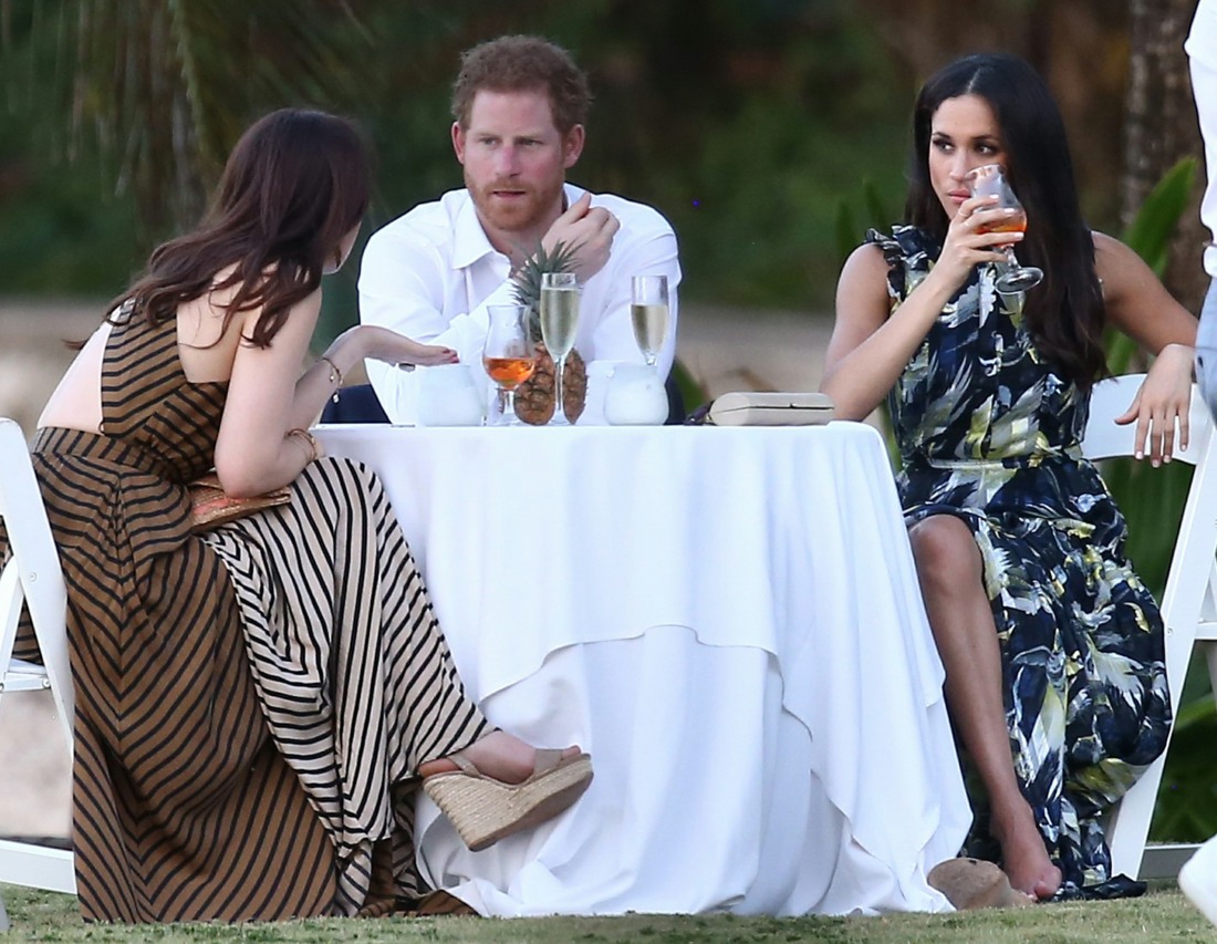 Prince Harry And Meghan Markle Attend A Wedding In Florida