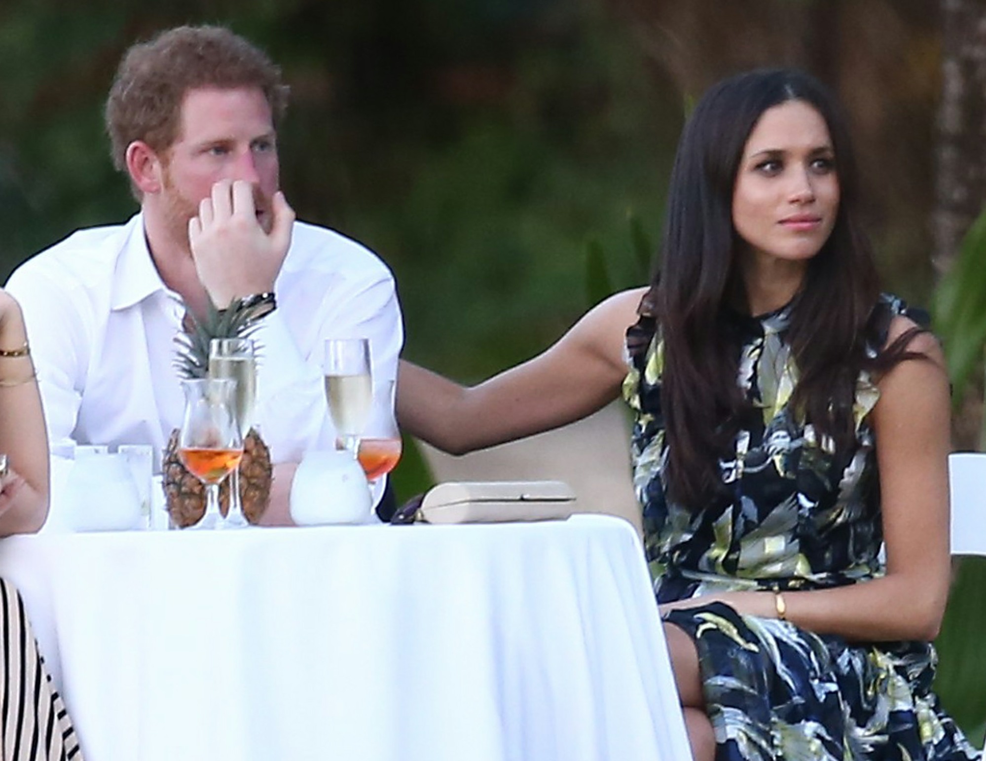 Prince Harry And Meghan Markle Attend A Wedding In Jamaica