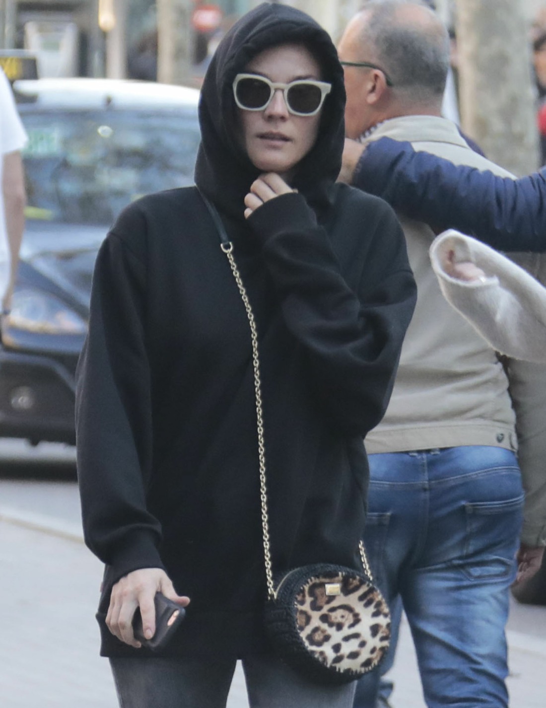 Diane Kruger Out In Barcelona While Norma Reedus Does His Promotion