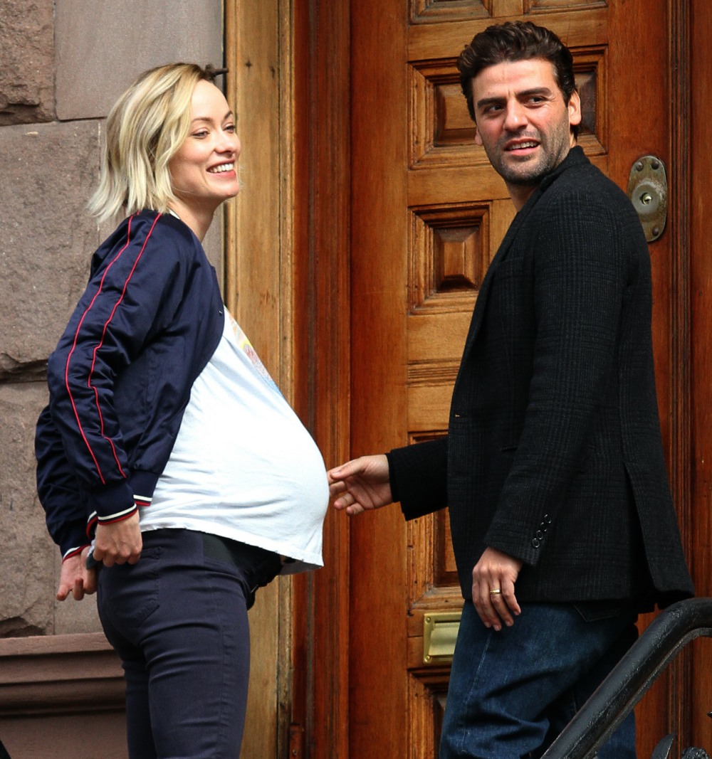 Stars On The Set Of "Life Itself" In NYC