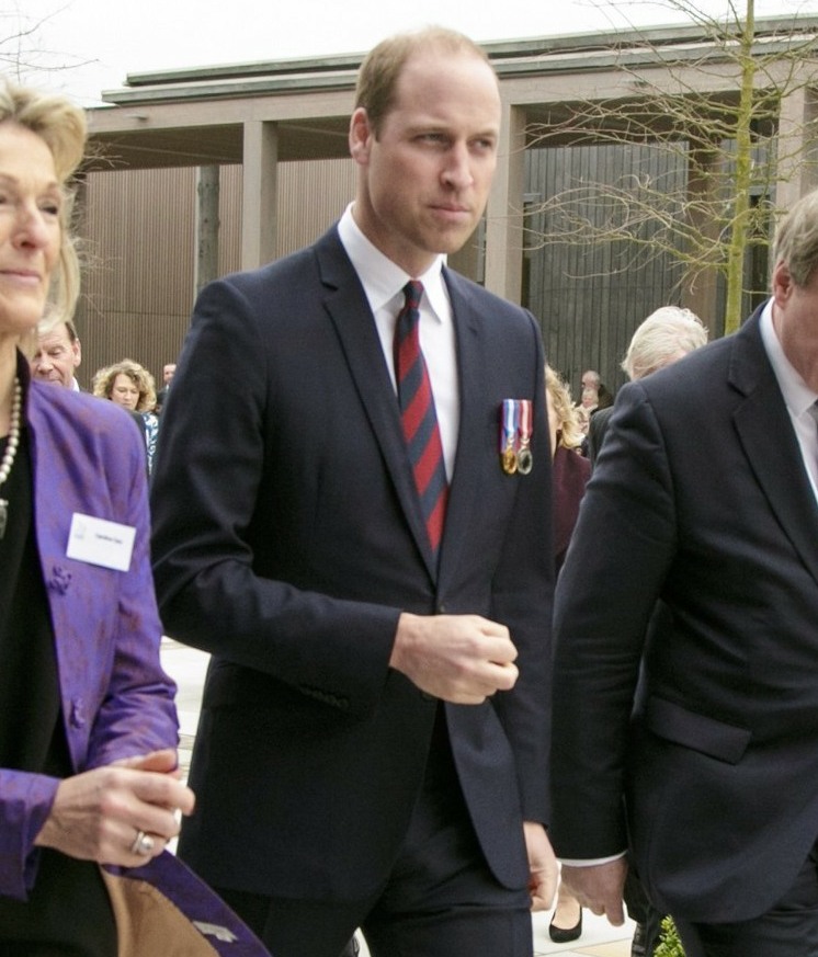 The Duke Of Cambridge Opens The Remembrance Centre In Derby