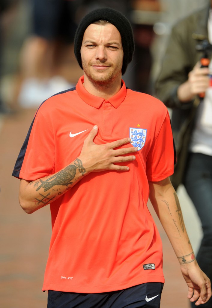 Celebrities arrive at the Lowry Hotel in Manchester ahead of Soccer Aid 2016