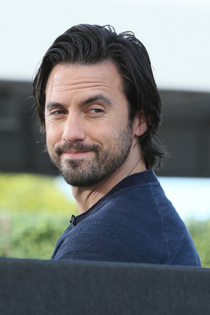 Milo Ventimiglia seen on Extra