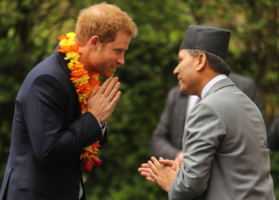 Prince Harry nepal