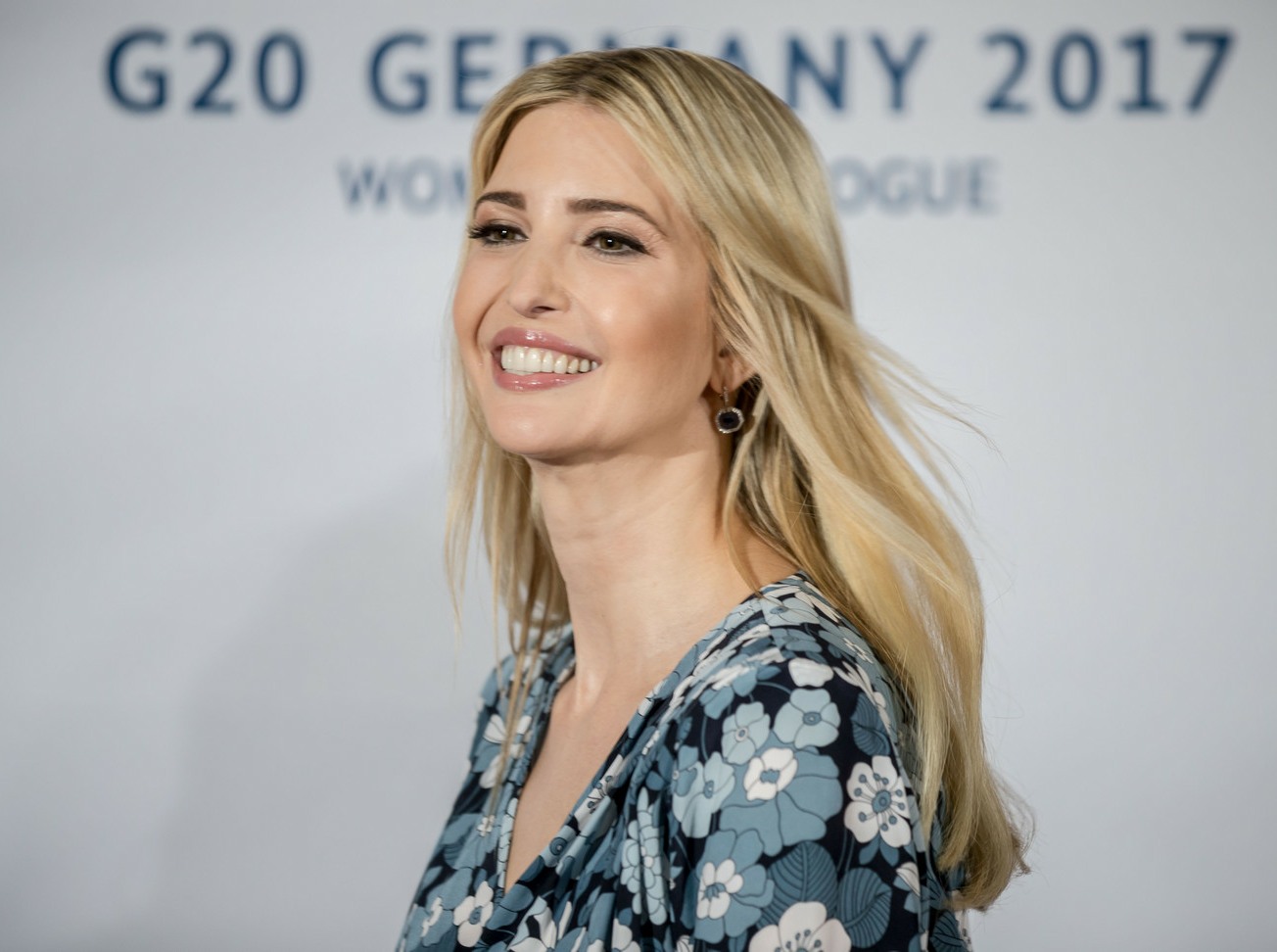 Ivanka Trump, daughter and consultant of the US President at the Woman 20 Dialogue summit for the empowerment of women in Berlin