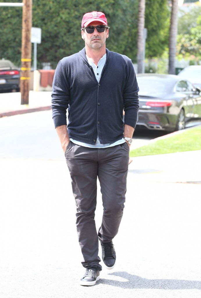 Jon Hamm Out For Lunch In Los Feliz