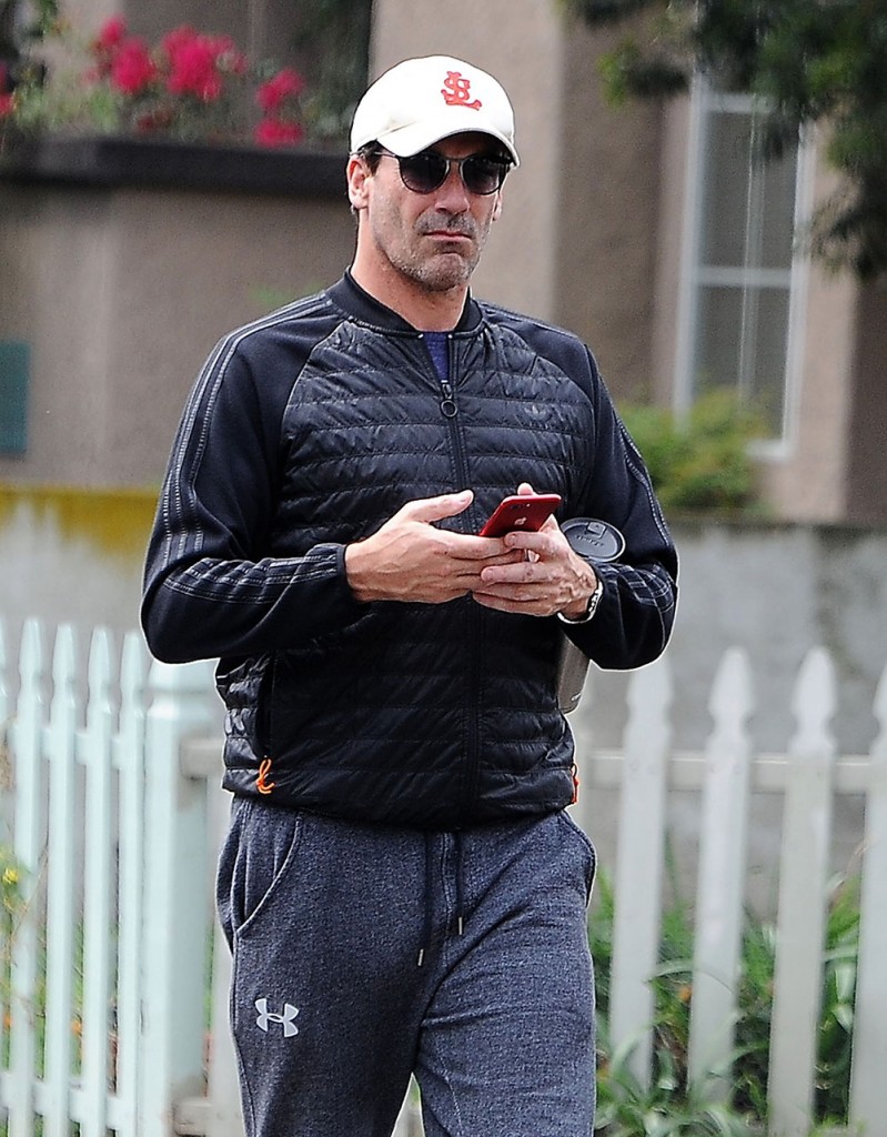 Jon Hamm Out And About In Los Angeles