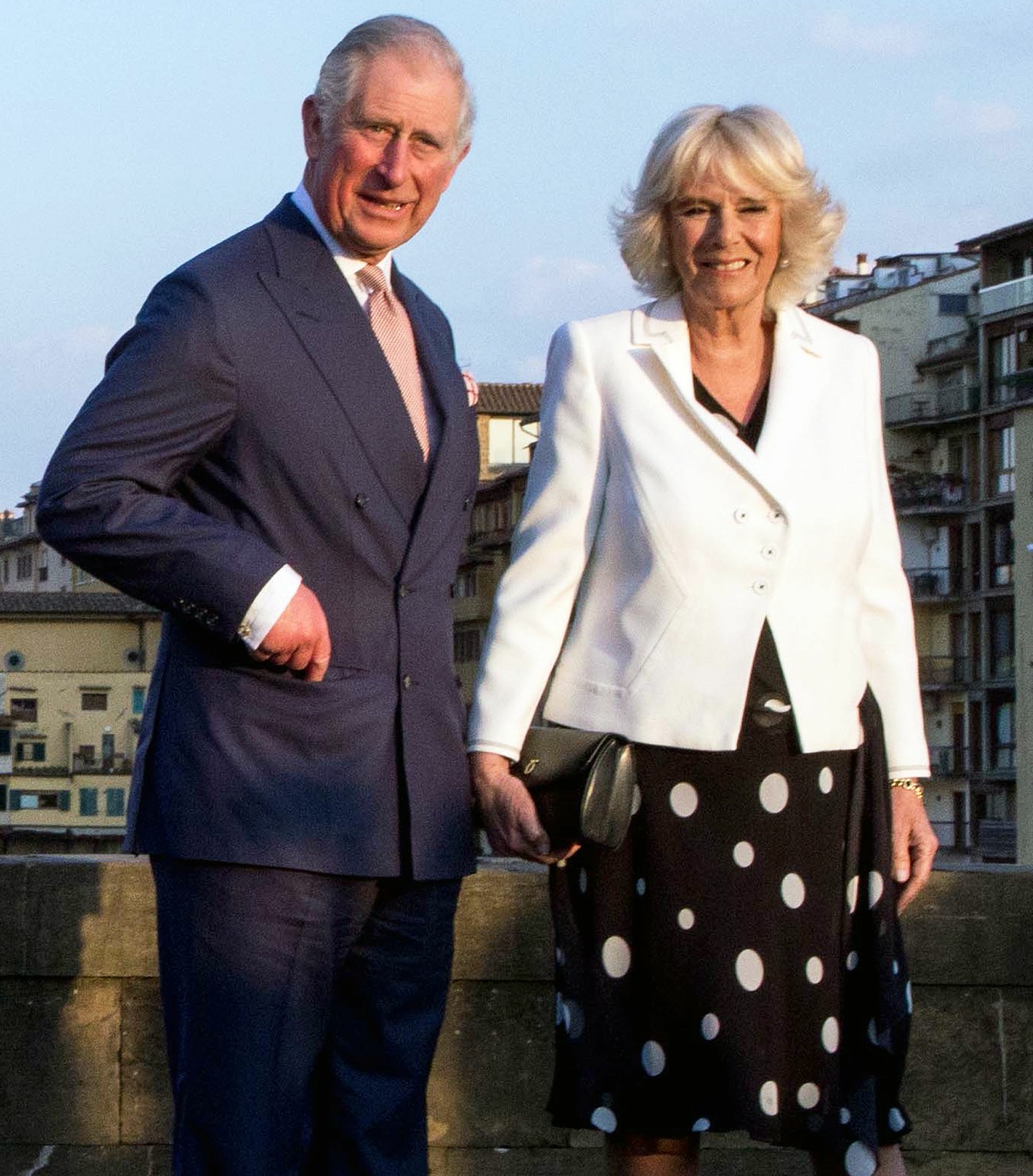 Prince Charles & Camilla Duchess of Cornwall Visit Florence