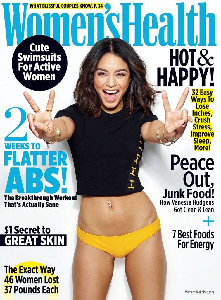 Vanessa Hudgens' Women's Health cover Credit: Jeff Lipsky