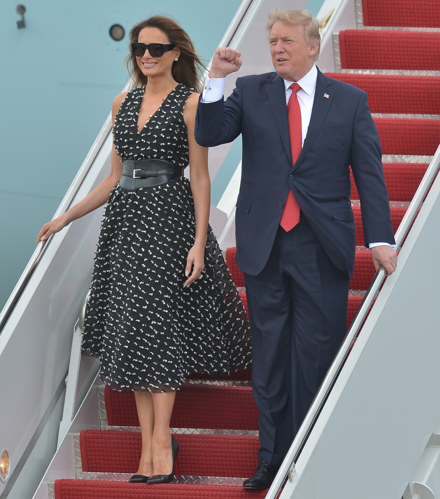 President Donald J. Trump Air Force One Arrival