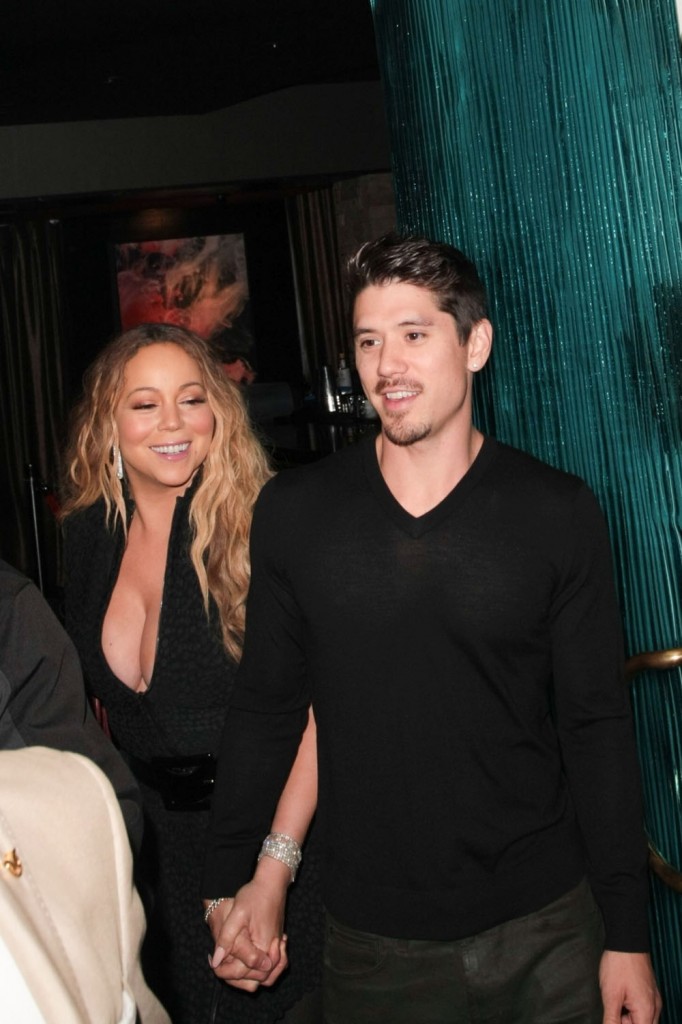 Mariah Carey and Bryan Tanaka start the weekend with date night in the 90210